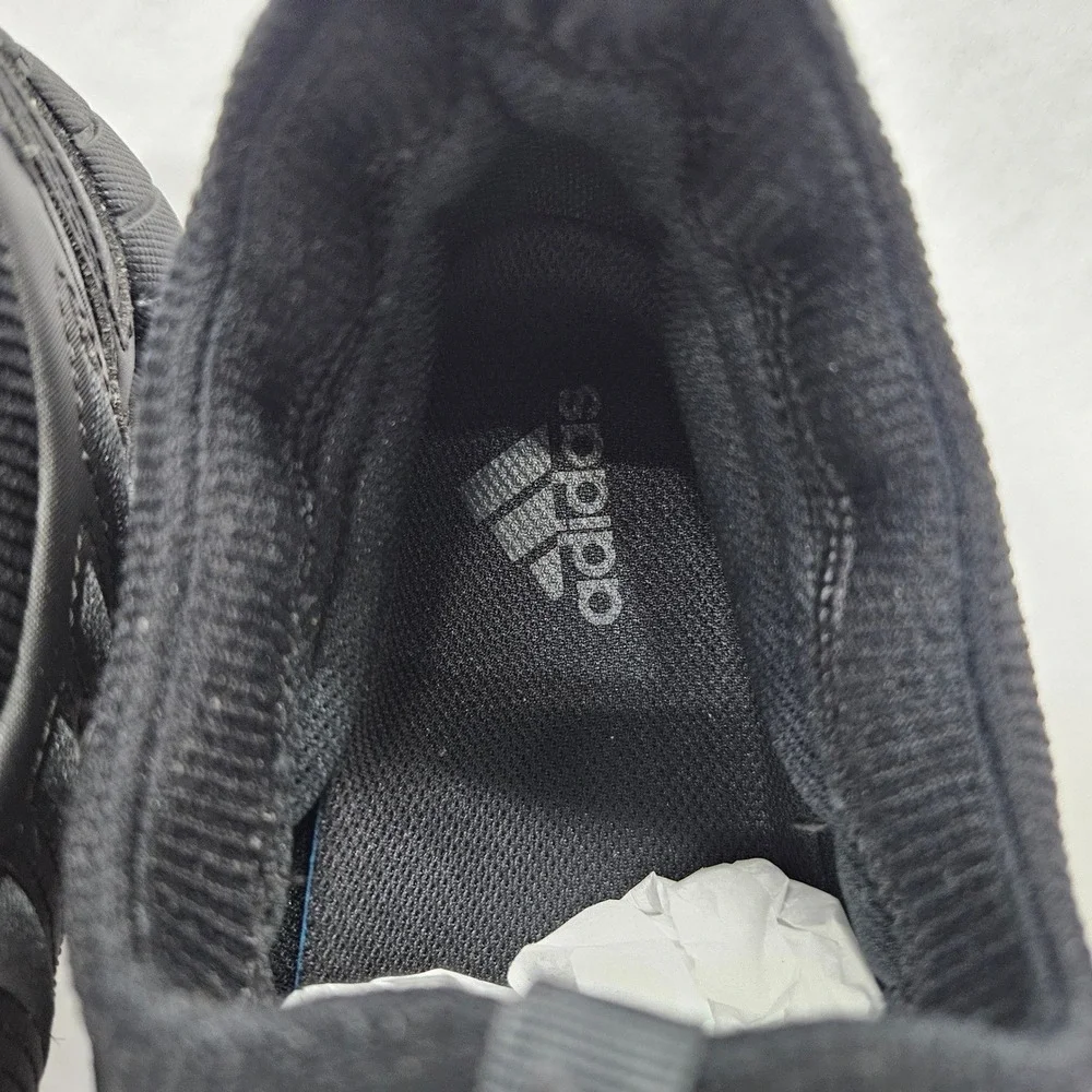 Adidas Intimidation SLO  Slip On Sneakers‎ JS0823 Triple Black Mens Size 7.5